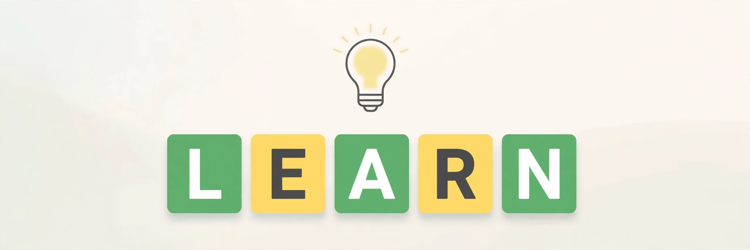 Wordle tips for UK players - letter tiles with lightbulb